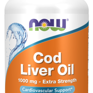 Cod Liver Oil, Extra Strength 1,000 mg Softgels