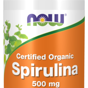 Spirulina 500 mg, Organic Tablets - 100 Tablets