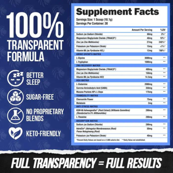 SUPERHUMAN SLEEP SUPPLEMENTS FACTS