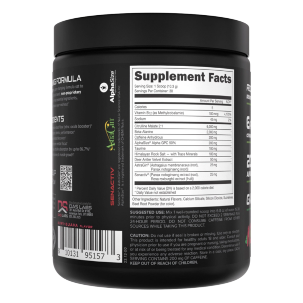 The American Supplements Bucked Up Pre-Workout 1