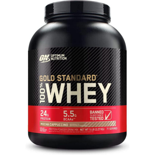 The American Supplements Optimum Nutrition 100% Whey Protein Gold 5 Lbs