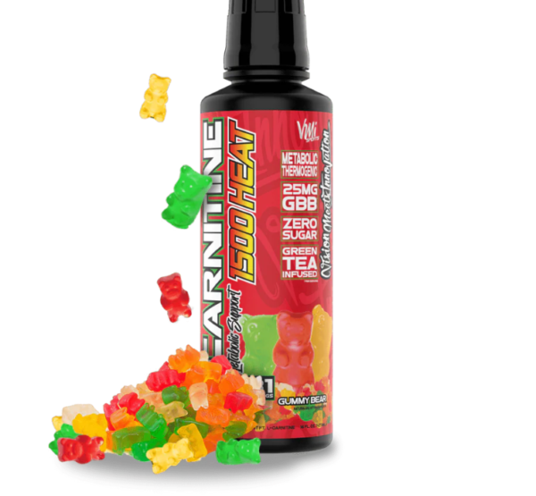 L-CARNITINE LIQUID 1500 HEAT 16.02OZ - Gummy Bear HEAT