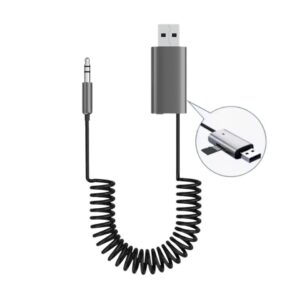 AUX Bluetooth Car Adapter, TF Card, and USB Wireless Receiver