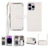 IPhone 16 Wallet Case: Leather Flip, Card Holder, Shockproof Lanyard