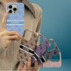 Colorful Leather Phone Cases for iPhone 15 Series
