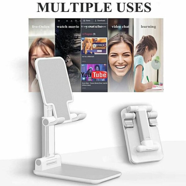 Mobile Phone Holder Stand for Iphone Universal Adjustable Desktop Tablet Bracket for Smart Phone Stand