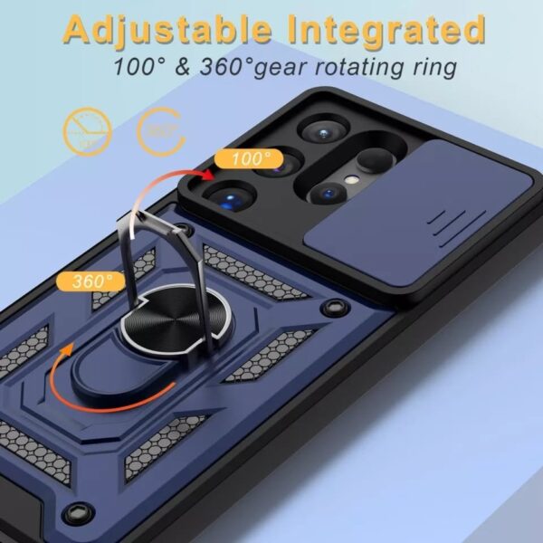 CamShield Case for Samsung S24 Ultra/Plus with Slide Camera Cover & Durable Protection