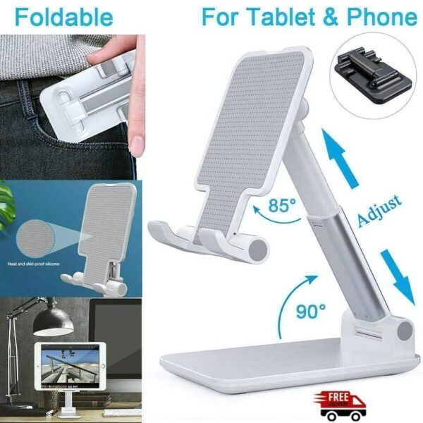 Mobile Phone Holder Stand for Iphone Universal Adjustable Desktop Tablet Bracket for Smart Phone Stand