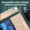 Wireless Folding Keyboard: 3-in-1 for iPhone, iPad & Tablets