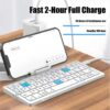 Wireless Folding Keyboard: 3-in-1 for iPhone, iPad & Tablets