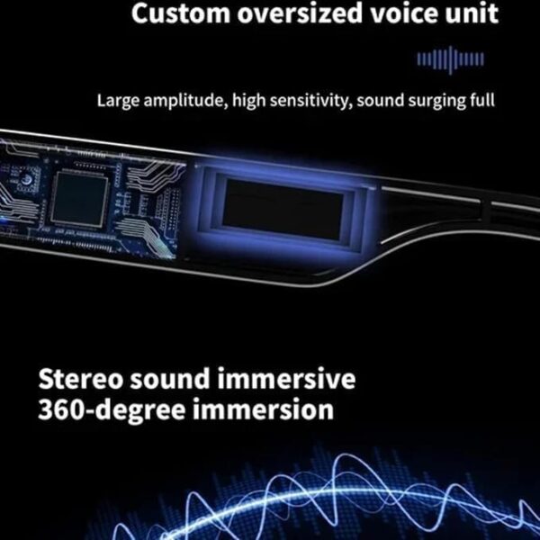 Headset UV Protection Sunglasses with Speaker Mode