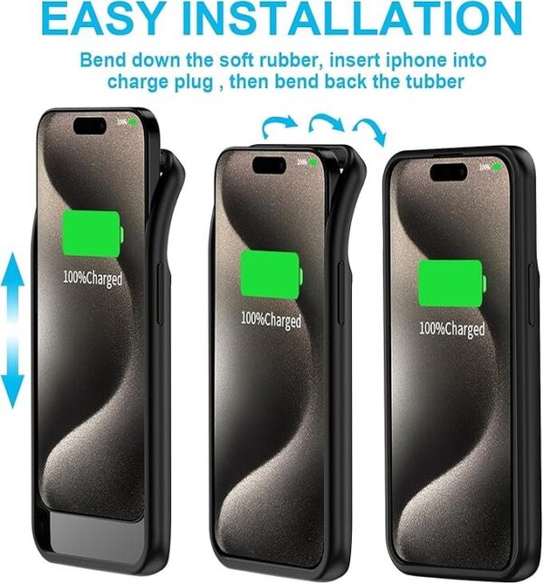 2025 Wireless Magnetic Power Bank – Rechargeable Battery Case Charger for iPhone