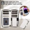 IPhone 16 Wallet Case: Leather Flip, Card Holder, Shockproof Lanyard