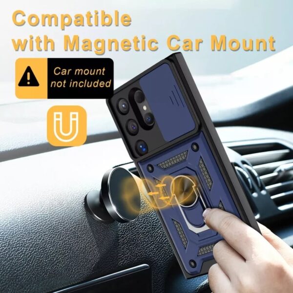 CamShield Case for Samsung S24 Ultra/Plus with Slide Camera Cover & Durable Protection