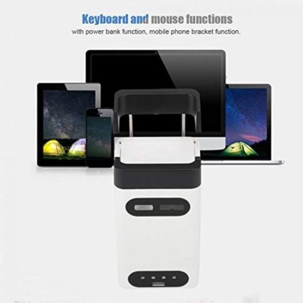 Universal Virtual Keyboard with Stand, Mouse, Power Bank, and Projection for Mobile & PC
