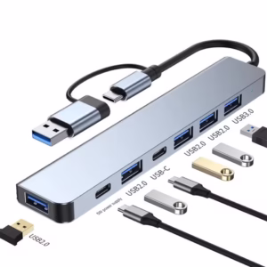 7 In1 Usb C Hub Splitter Usb Data Usb3.0 Hub Adapter Docking Station Type c 2.0 Type-c Data Hub for Computer Laptop